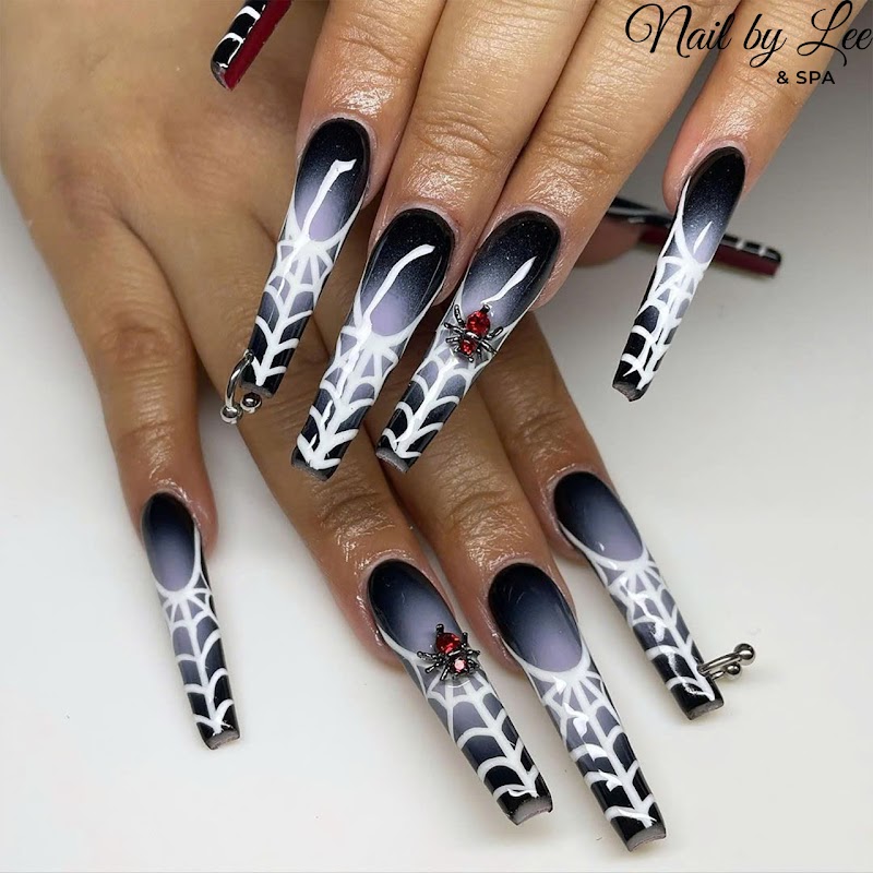 Halloween Nails nail design by Nails By Lee in Los Angeles