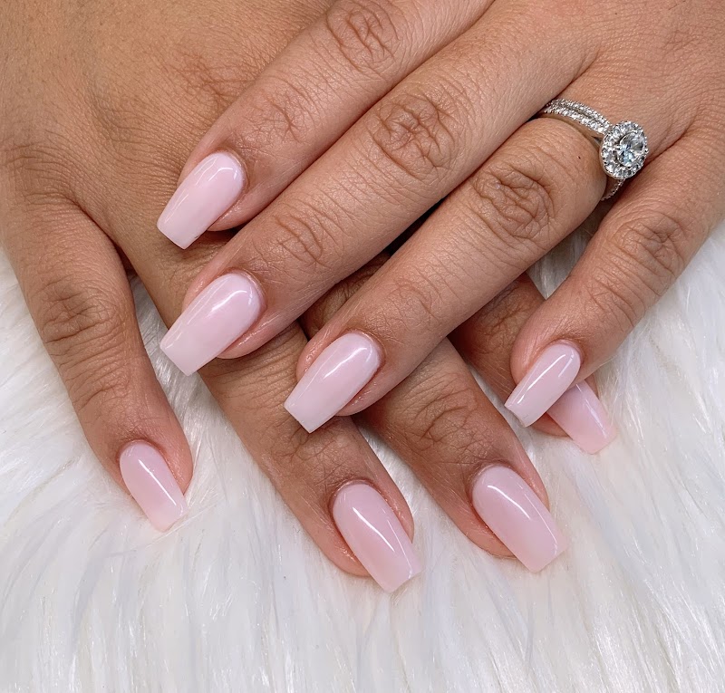 Christmas Nails nail design by Enjoy Hair & Nail in Los Angeles