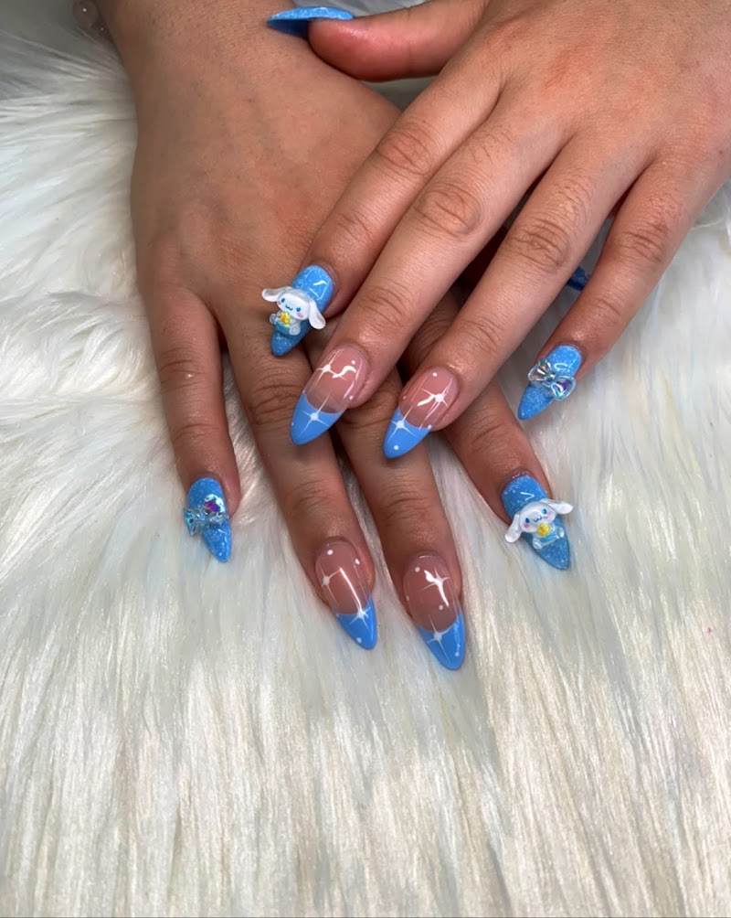 Christmas Nails nail design by Enjoy Hair & Nail in Los Angeles