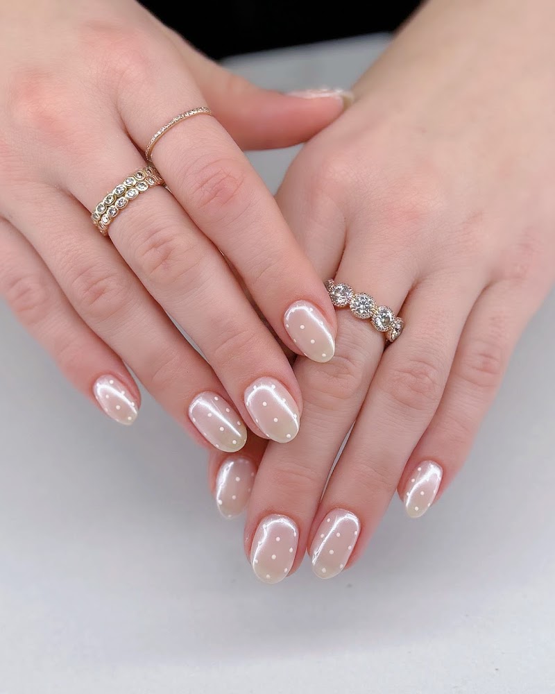French Tips at Artonus Nail Room in New York