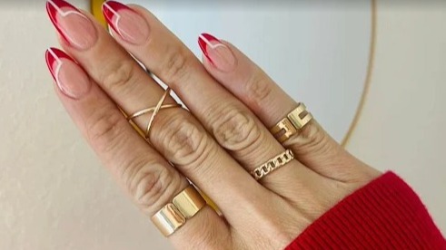 Winter Nails nail design by Nails by Yc in Miami