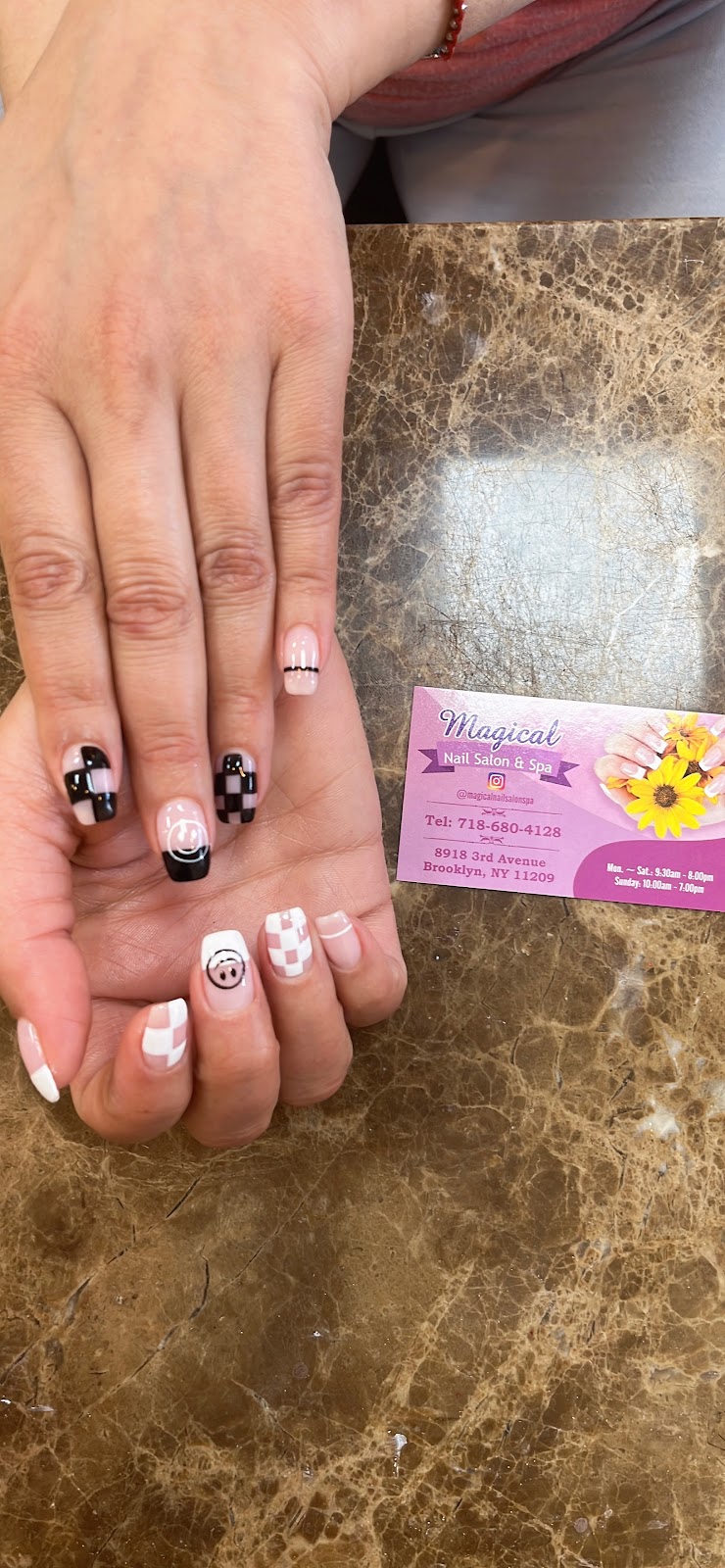 Y2K Nails nail design by Magical Nail Salon & Spa in New York
