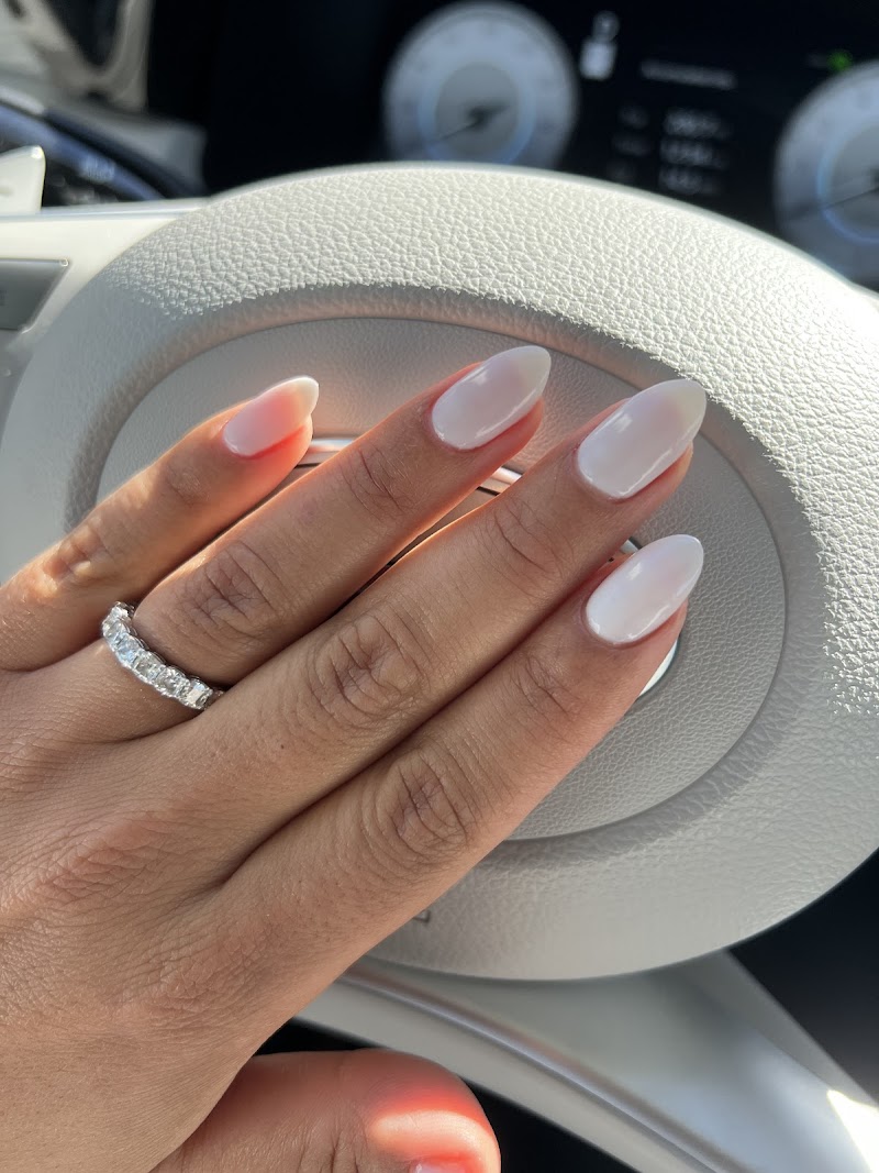 French Tips at Olympic Nails in Los Angeles