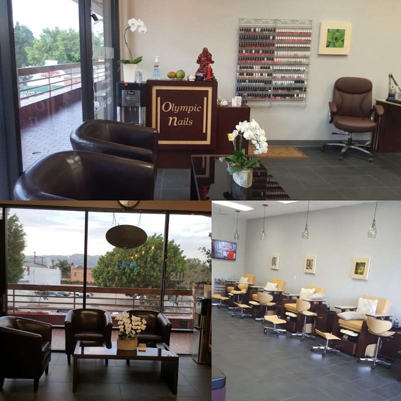 French Tips at Olympic Nails in Los Angeles