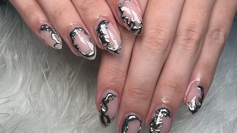 Abstract Nails nail design by EC2 Nails