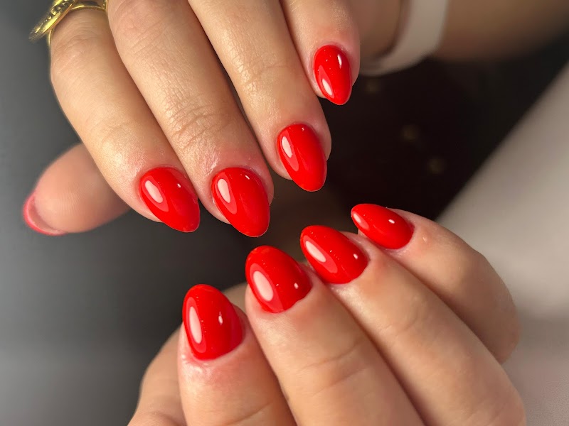 Pink Nails nail design by Barby Nails Spa in Miami