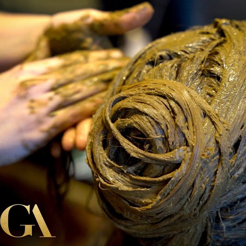 Russian Manicure nail design by GA Chelsea in London