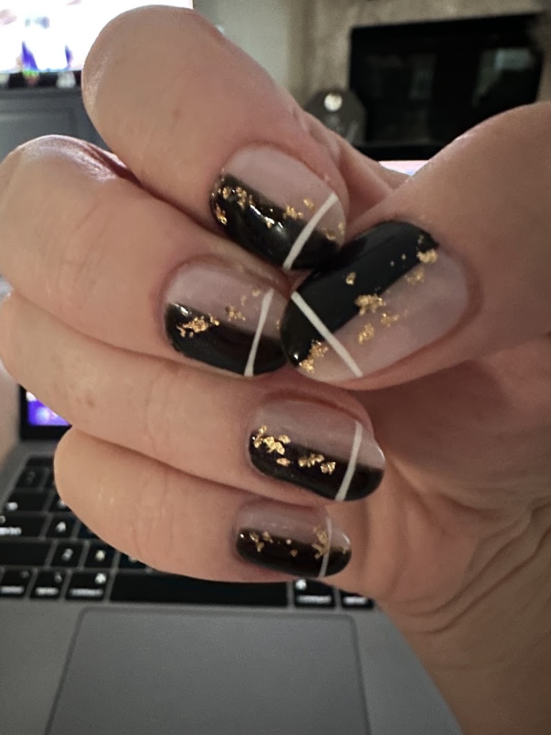 French Tips at Lux Nail SPA in Los Angeles