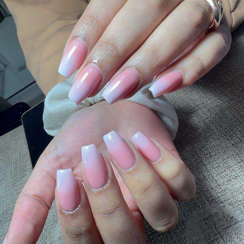 Coffin Nails nail design by Abby Nails in London