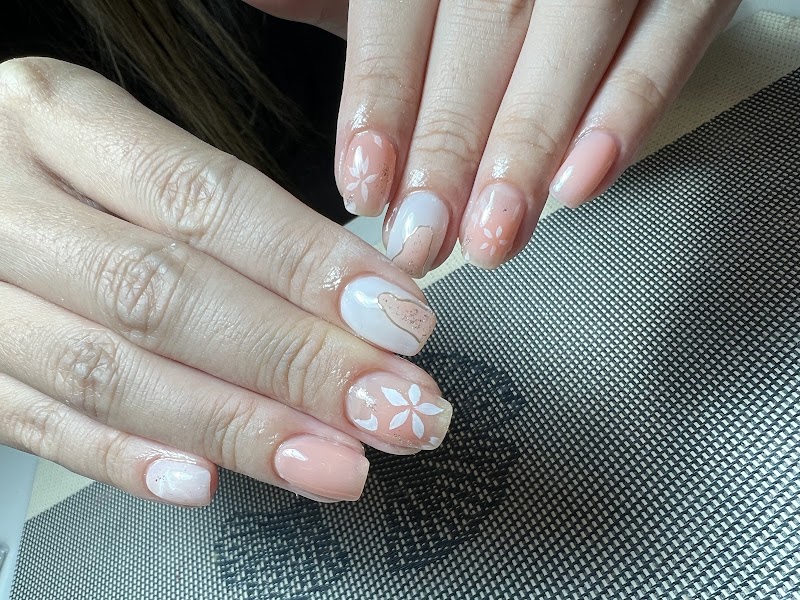 Coffin Nails nail design by Abby Nails in London