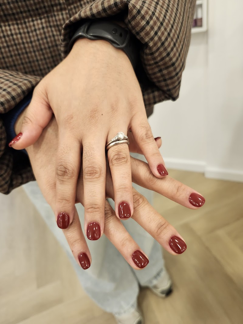 Gel-X nail design by Panda Nails | Lexington Ave in New York