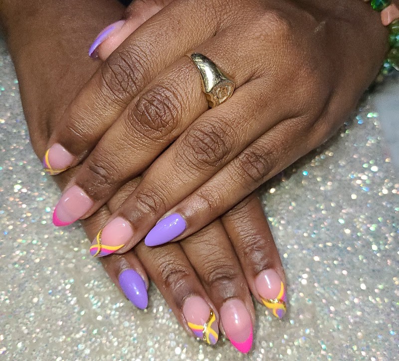 Nail Art at B & Q Nail Salon in New York