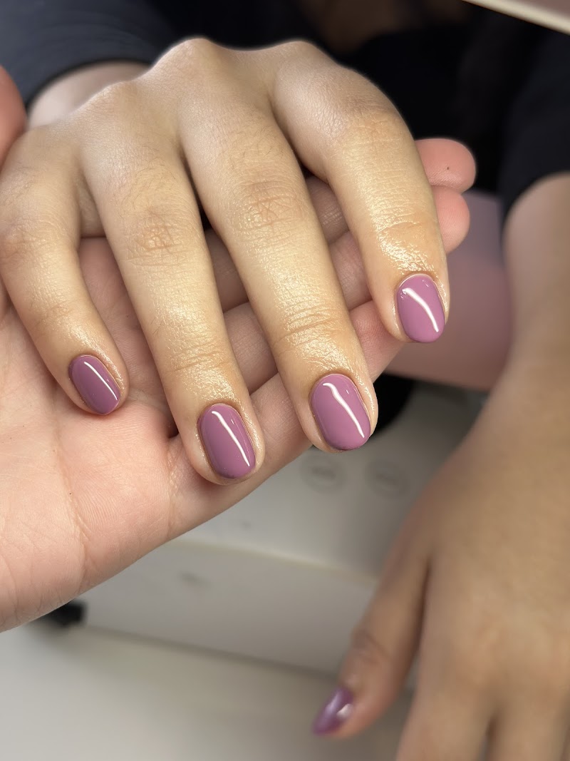 BIAB nail design by Nails By Patricia in London