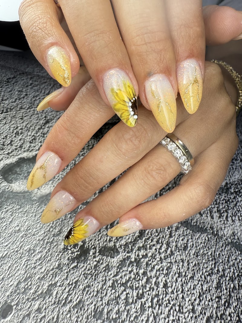French Tip Nails nail design by Lazarkova Nails LLC in New York