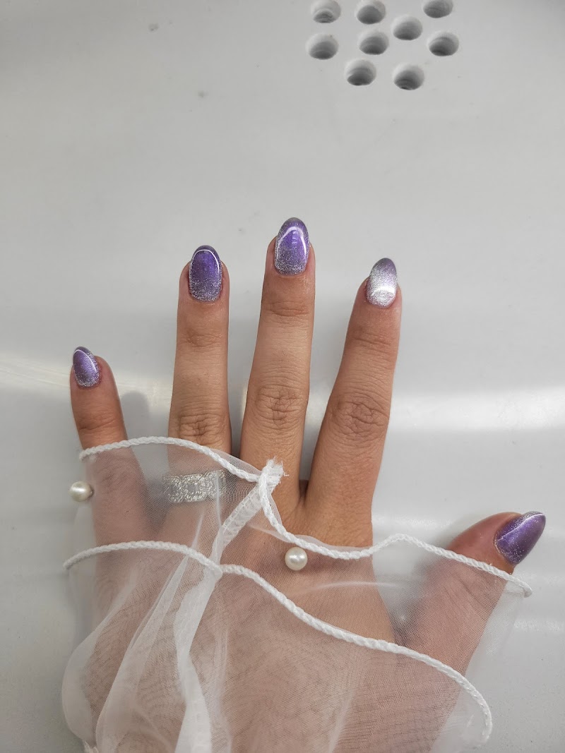 Spring Nails nail design by Vero’s Nail Studio in New York