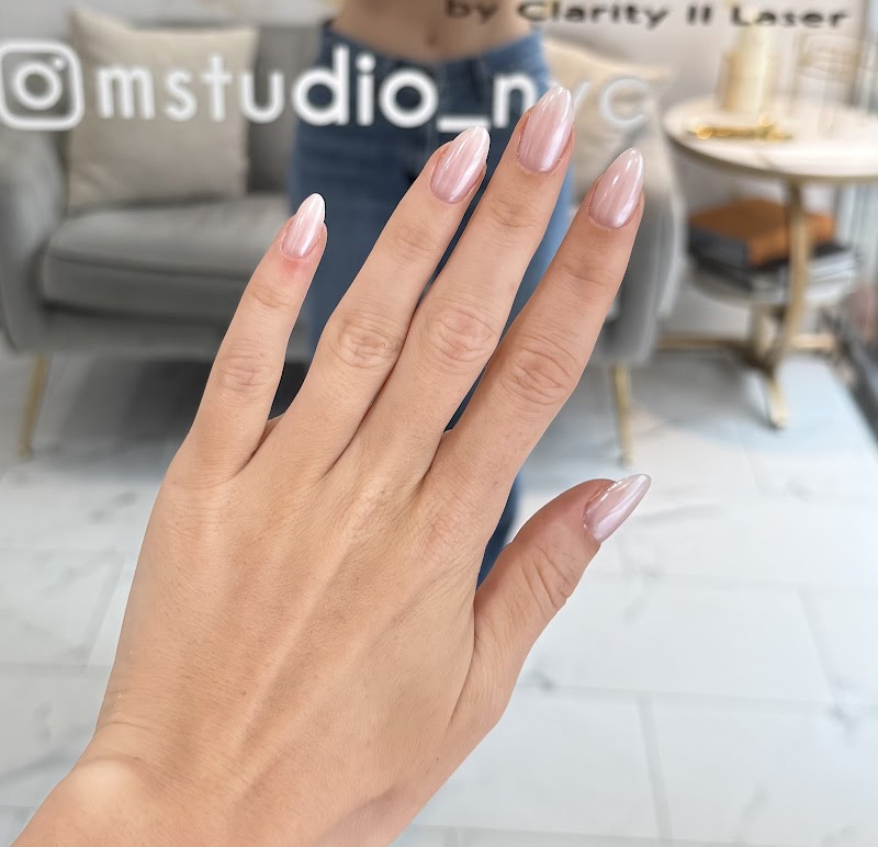 Boho Nails nail design by M. STUDIO- Russian manicure | Icoone | Brows | Laser in New York