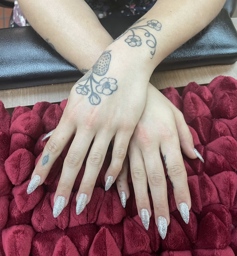 Wedding Nails nail design by Venti Nail Studio in Los Angeles