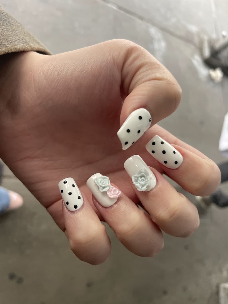 Spring Nails nail design by Jamie Nails & Spa in New York