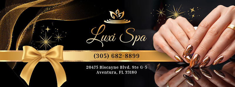 Stiletto Nails nail design by Luxi Spa in Miami