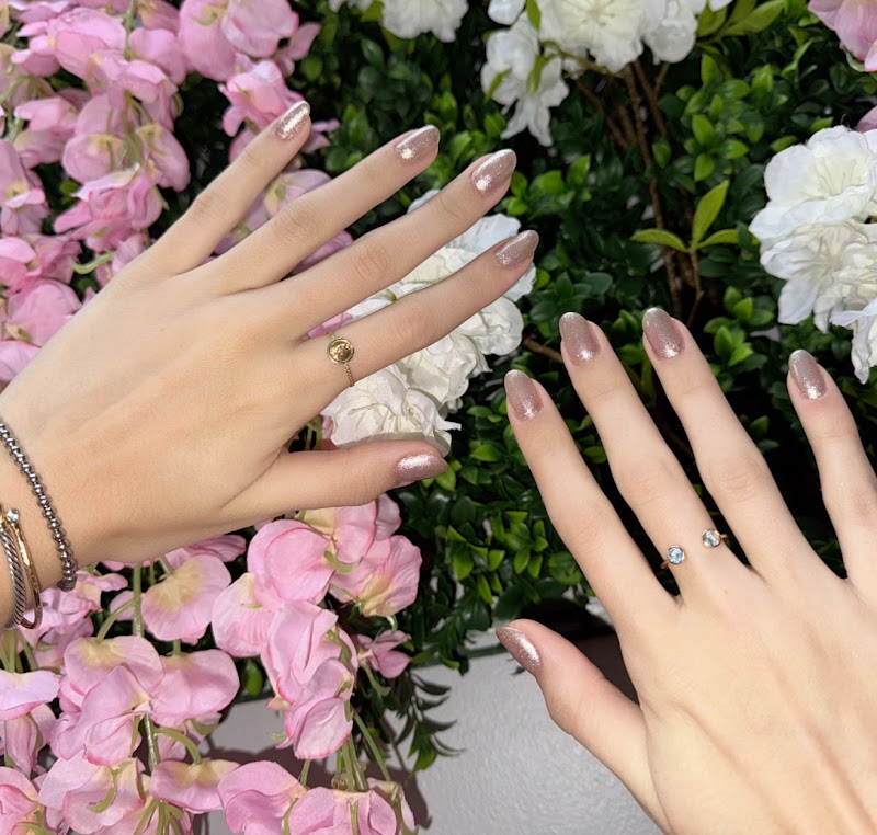 Coastal Nails nail design by Top Pretty A Nail Spa & Salon in New York