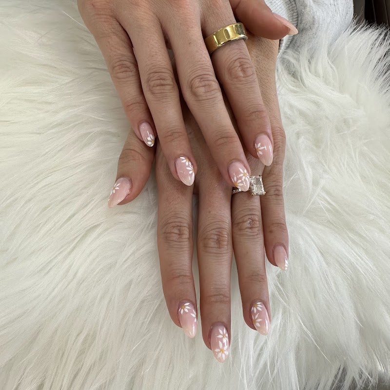 Valentine's Nails nail design by 66 Nails and Lash in Los Angeles