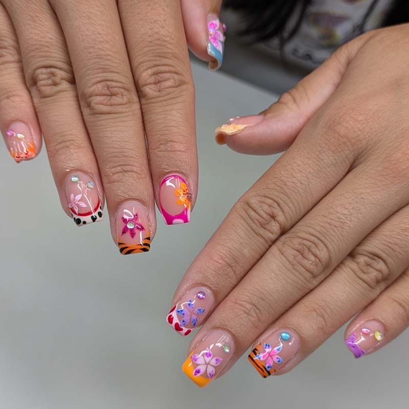 Maximalist Nails nail design by Chicago Nail Room in Chicago