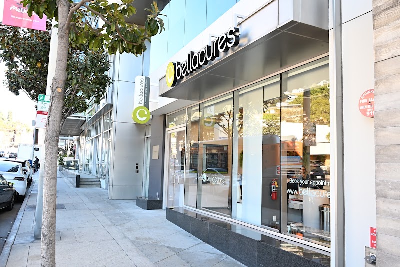 Gel-X nail design by Bellacures Nail Salon, Sunset in Los Angeles