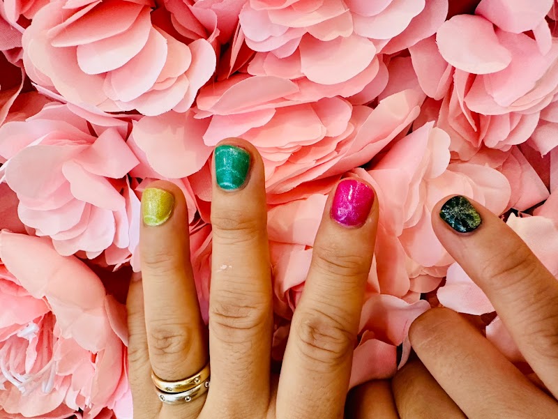 Spring Nails nail design by La Beaute Nail & Spa in Los Angeles