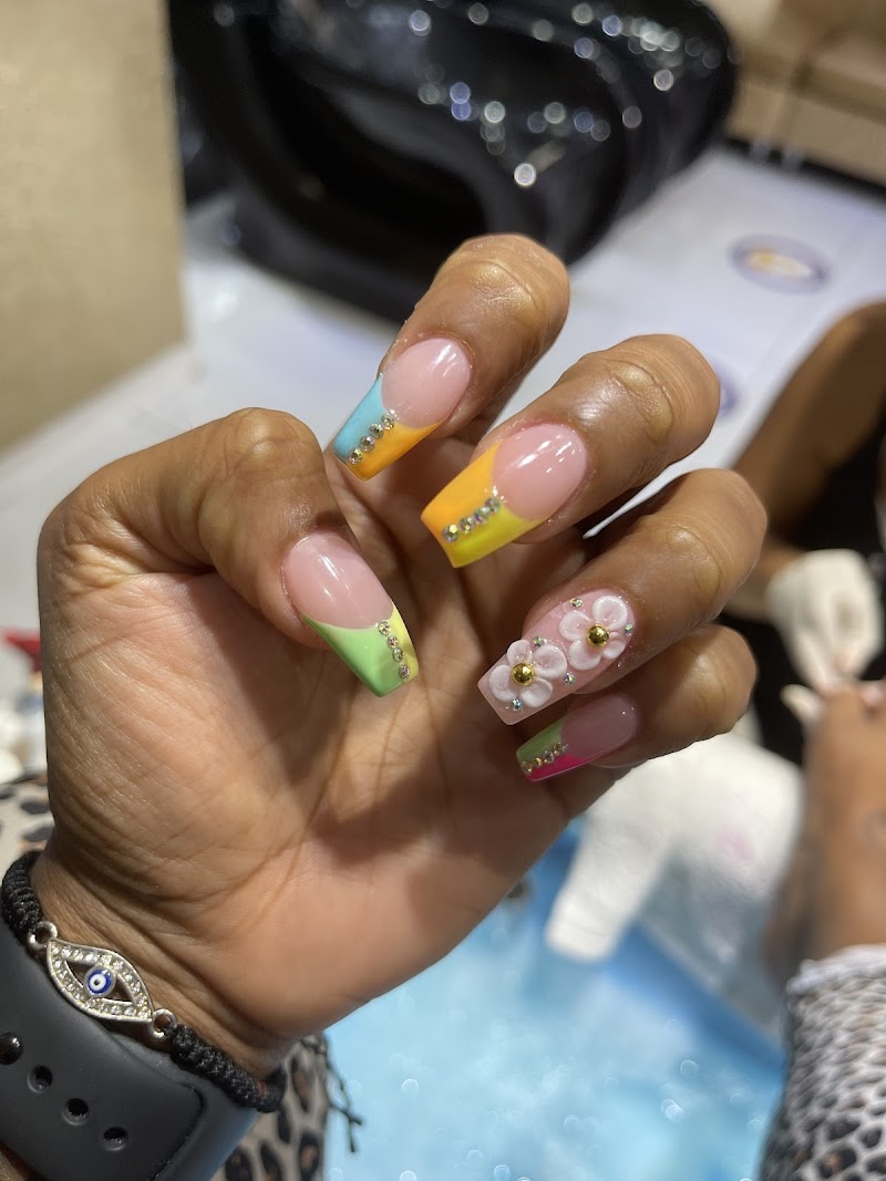 Nail Art at Mafe's Beauty Salon in New York