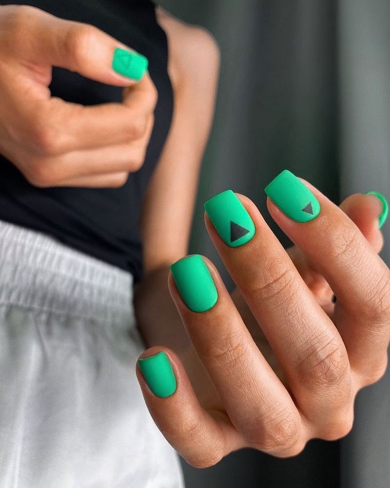 Oval Nails nail design by Glossifiq French Mani & Pedi Salon in Miami