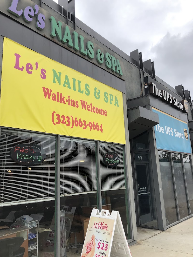 Nail Salon at Le's Nails & SPA (virgil Nail) in Los Angeles