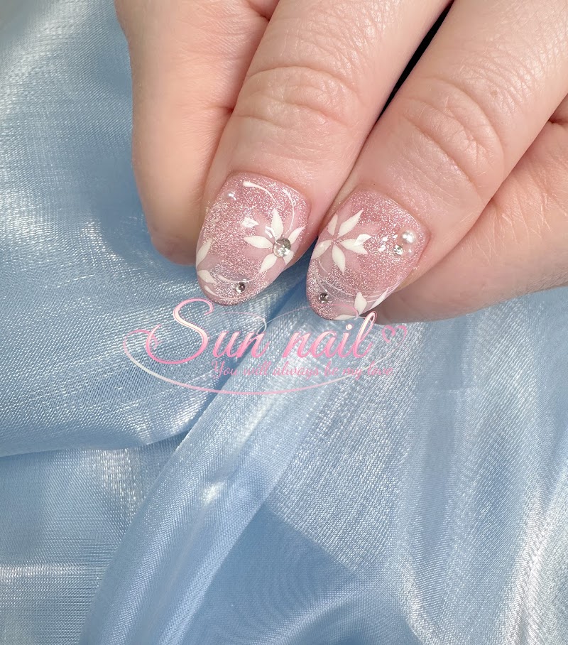 3D Nails nail design by Sun Nail