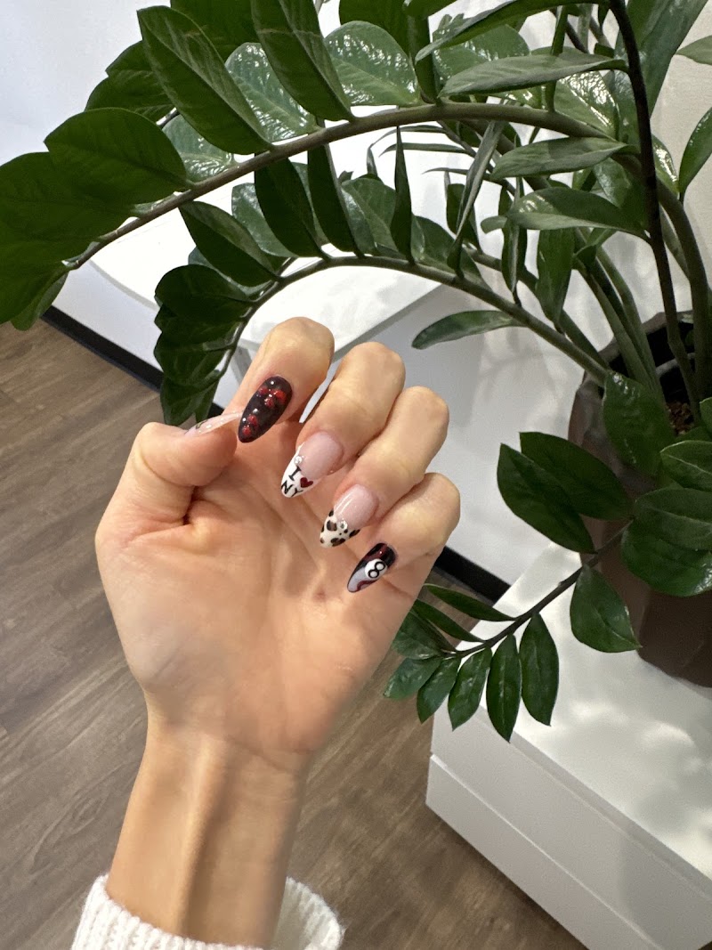 Wedding Nails nail design by Nessa Beauty Nails in Los Angeles