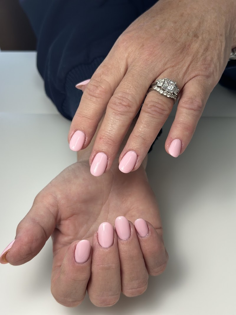 Dark Nails nail design by F21 Nail Lounge West Doral in Miami