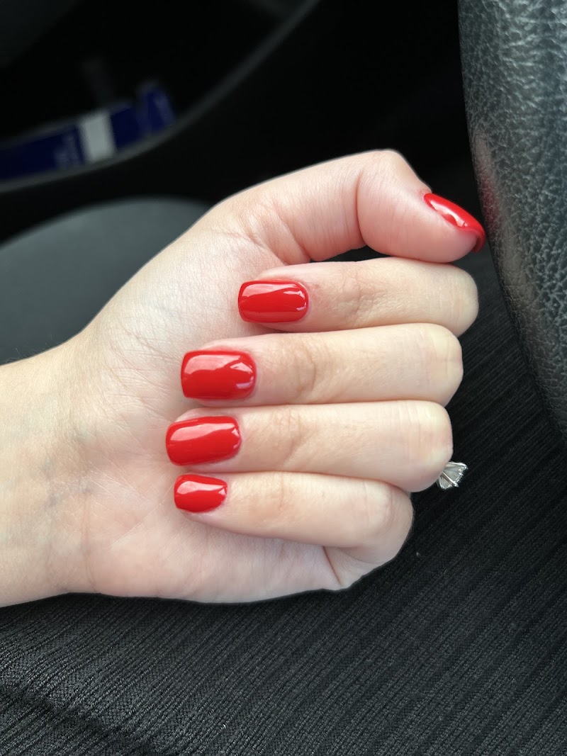 Dark Nails nail design by F21 Nail Lounge West Doral in Miami