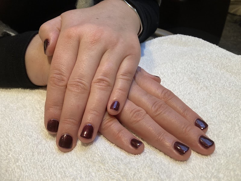 Fall Nails nail design by Margaret Dabbs in London