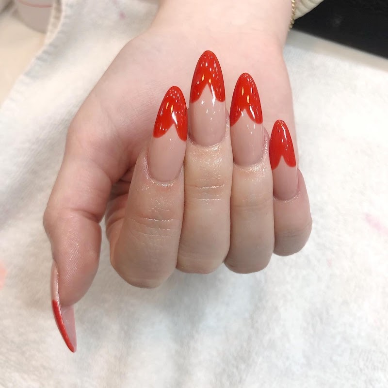 Matte Nails nail design by Glamorous Nails