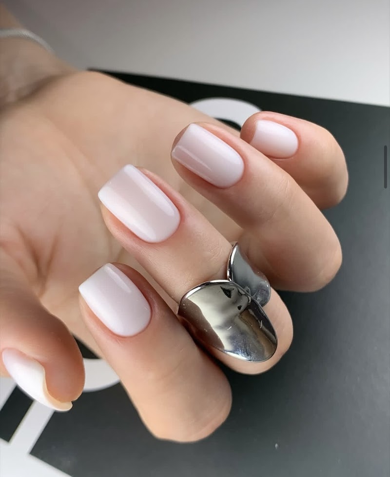 Bridal Nails nail design by Nails Art by Deborah in Miami