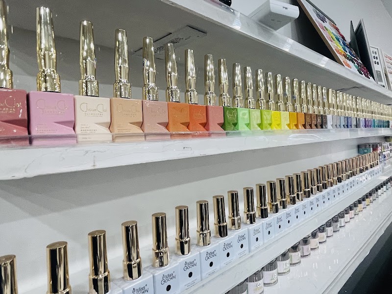 French Tip Nails nail design by Adore Nail Spa in New York