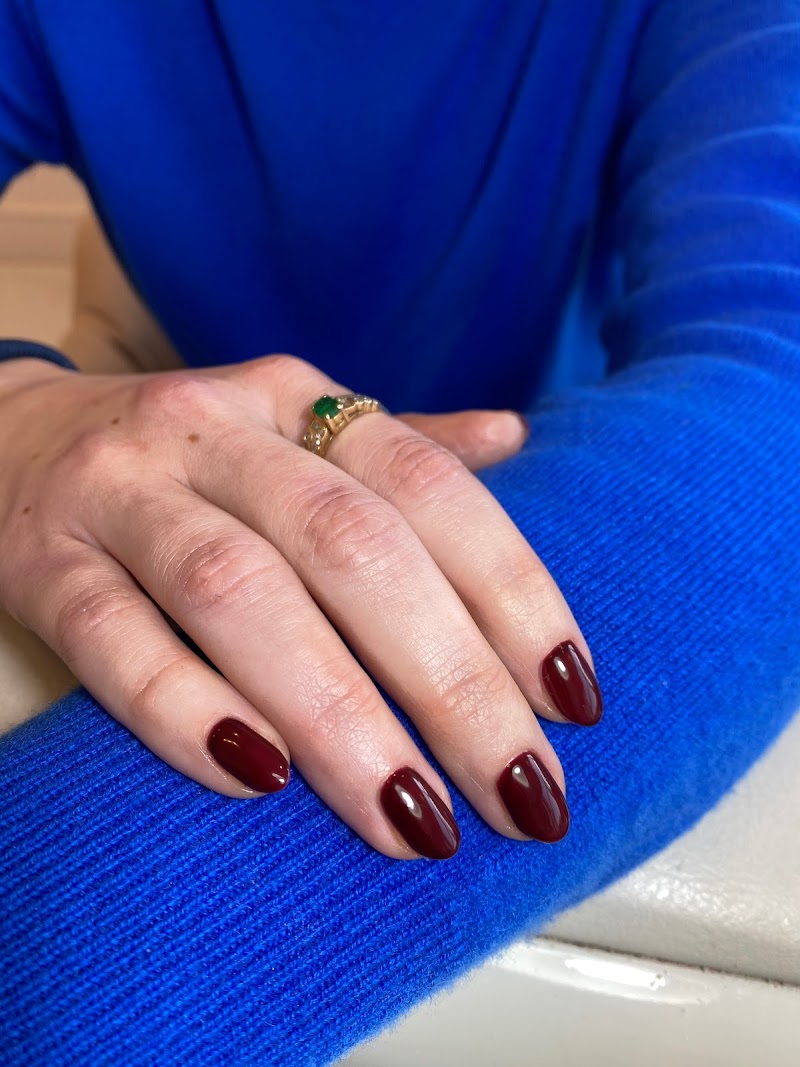 Fall Nails nail design by Naild by Ash in London