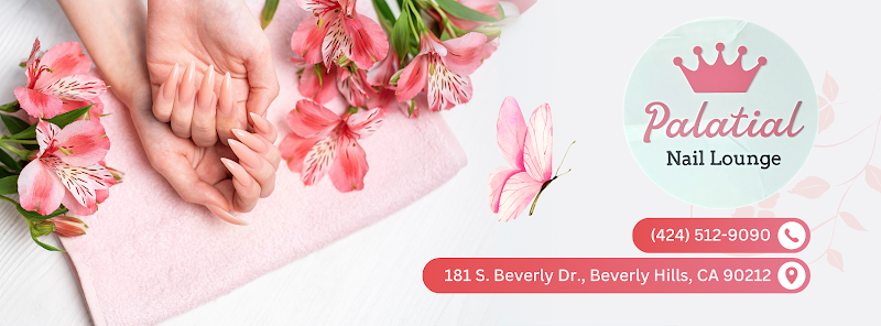 Boho Nails nail design by Palatial Nail Lounge in Los Angeles