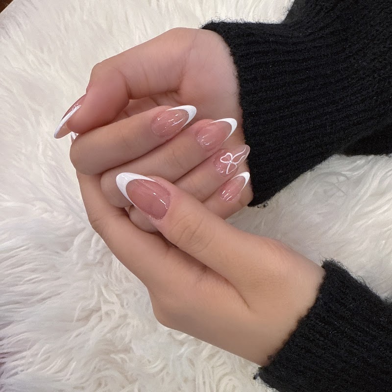 Boho Nails nail design by Palatial Nail Lounge in Los Angeles