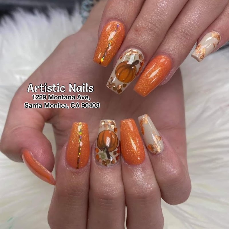 Neon Nails nail design by ARTISTIC NAILS in Los Angeles