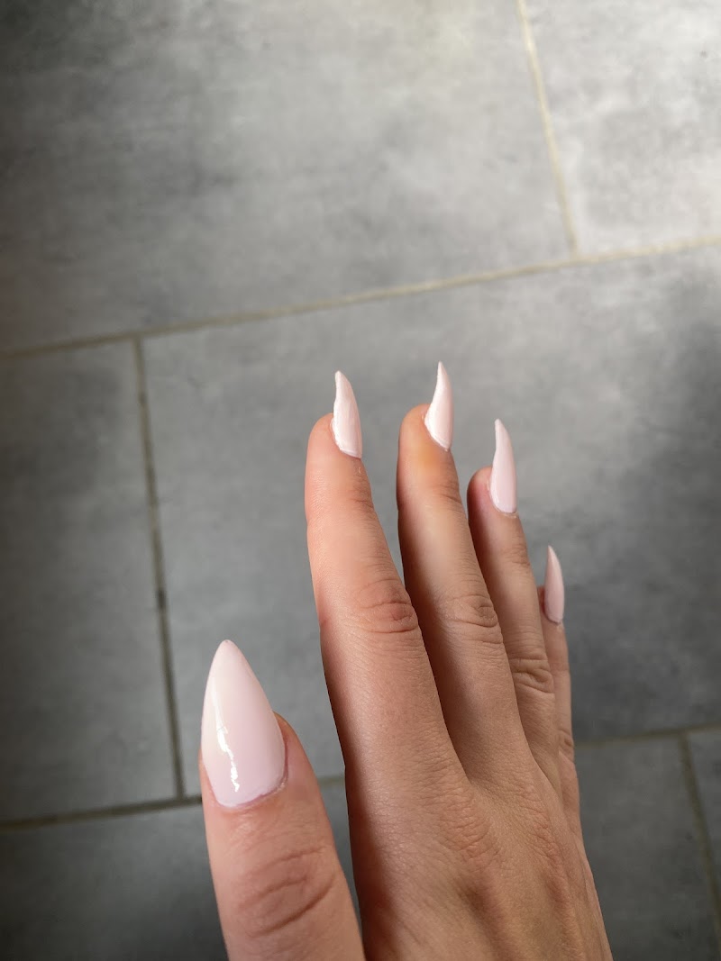 Winter Nails nail design by The Nail Box in London