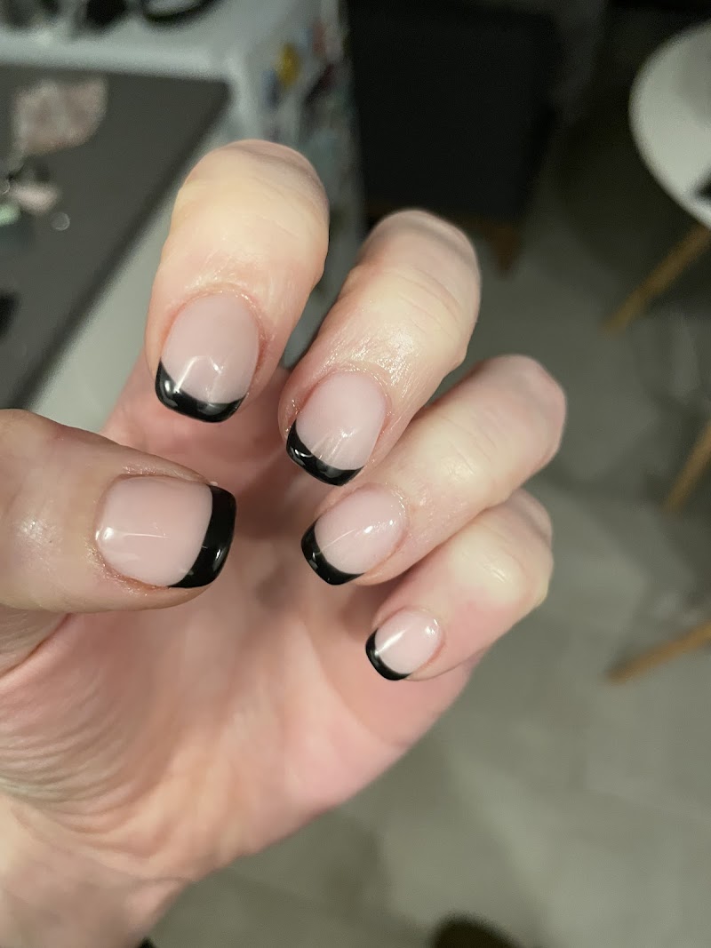 French Tips at Five Star Nails (fulham Palace Road) in London