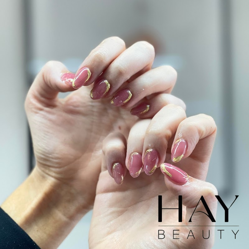 Fall Nails nail design by Hay Beauty in London