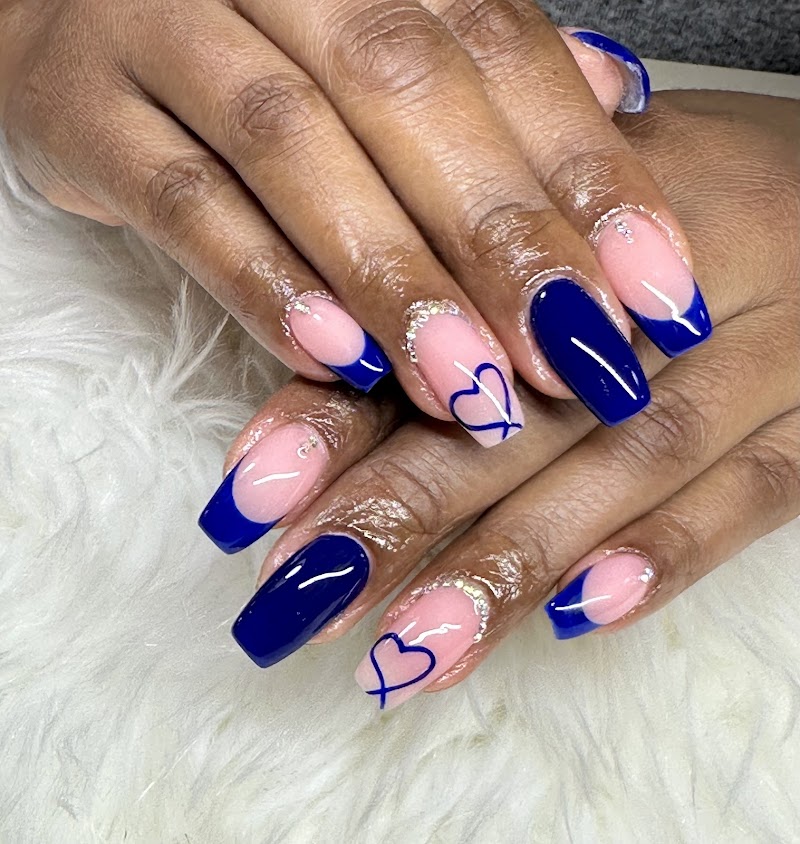 Stiletto Nails nail design by Venetian Nail Spa - Midtown Doral in Miami