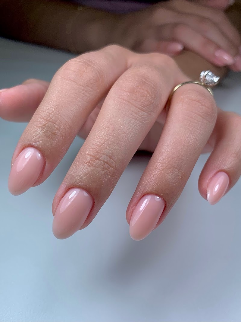 French Tips at Brilis Nails Studio in Miami