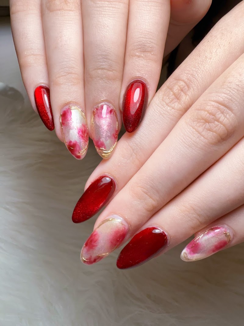 Glitter Nails nail design by WOO Nail & Eyelash in New York