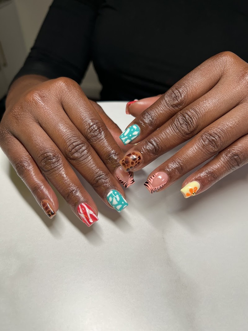 Boho Nails nail design by IceNailedIt in New York